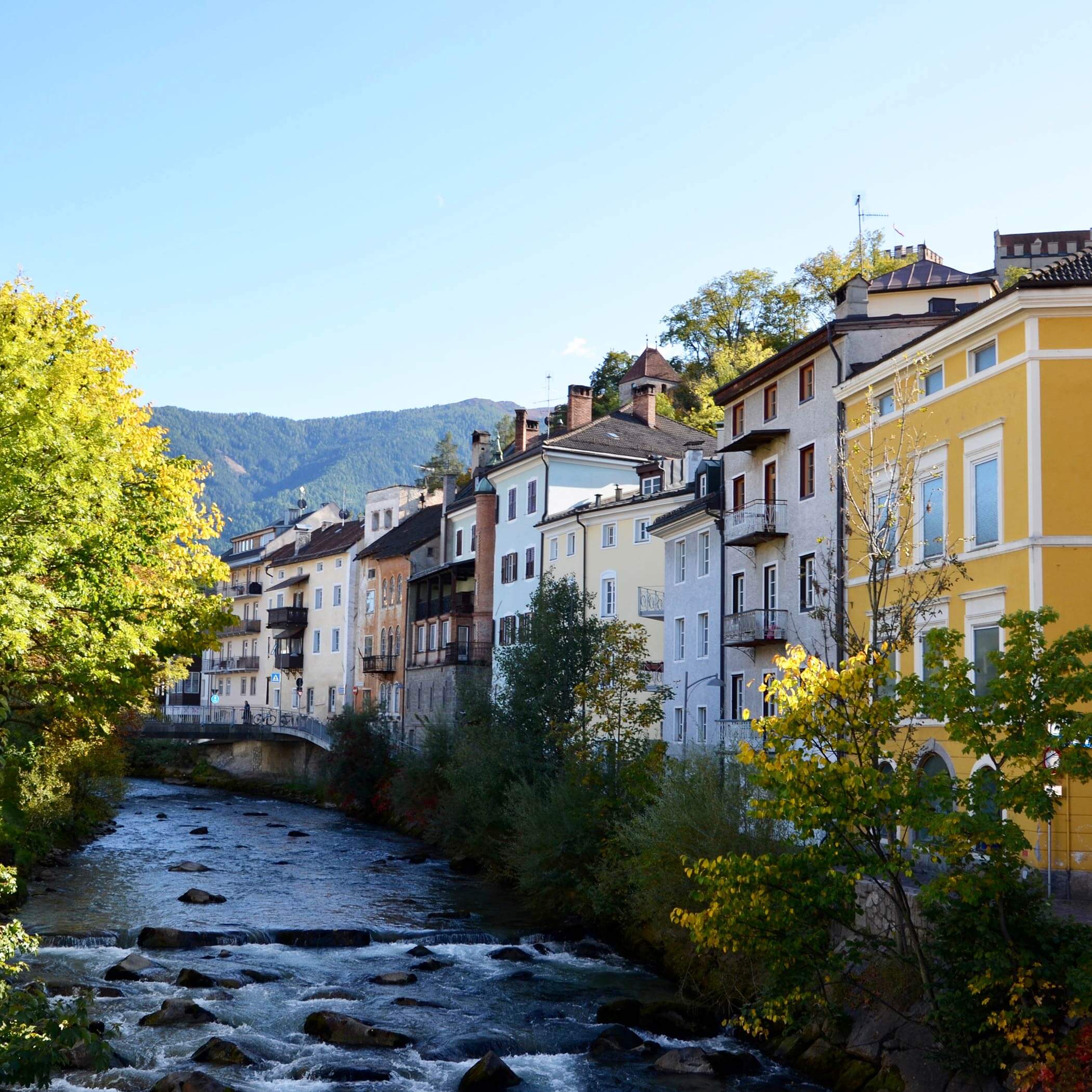 Landschaft, Bruneck im Pustertal