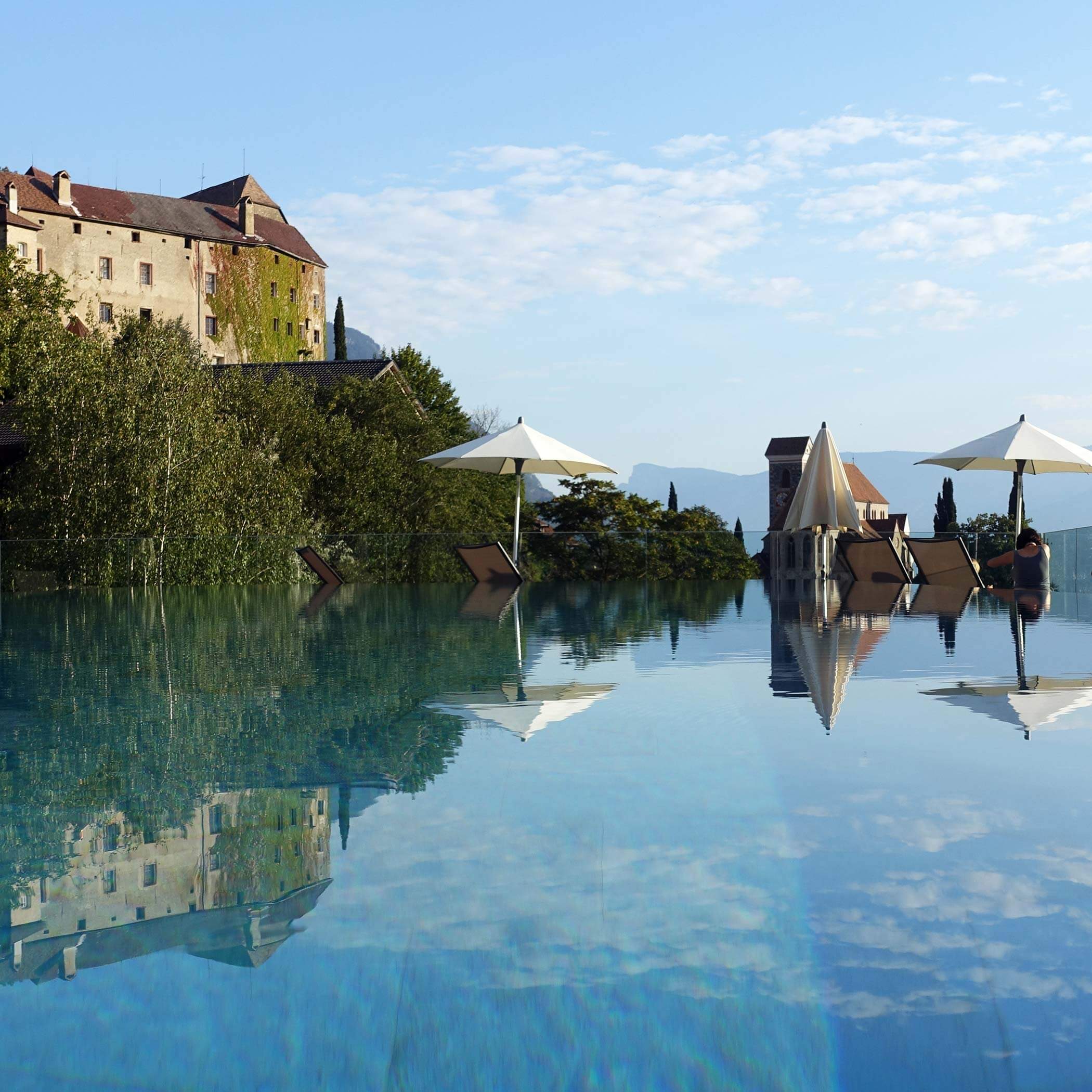 Hotel mit Pool in Schenna