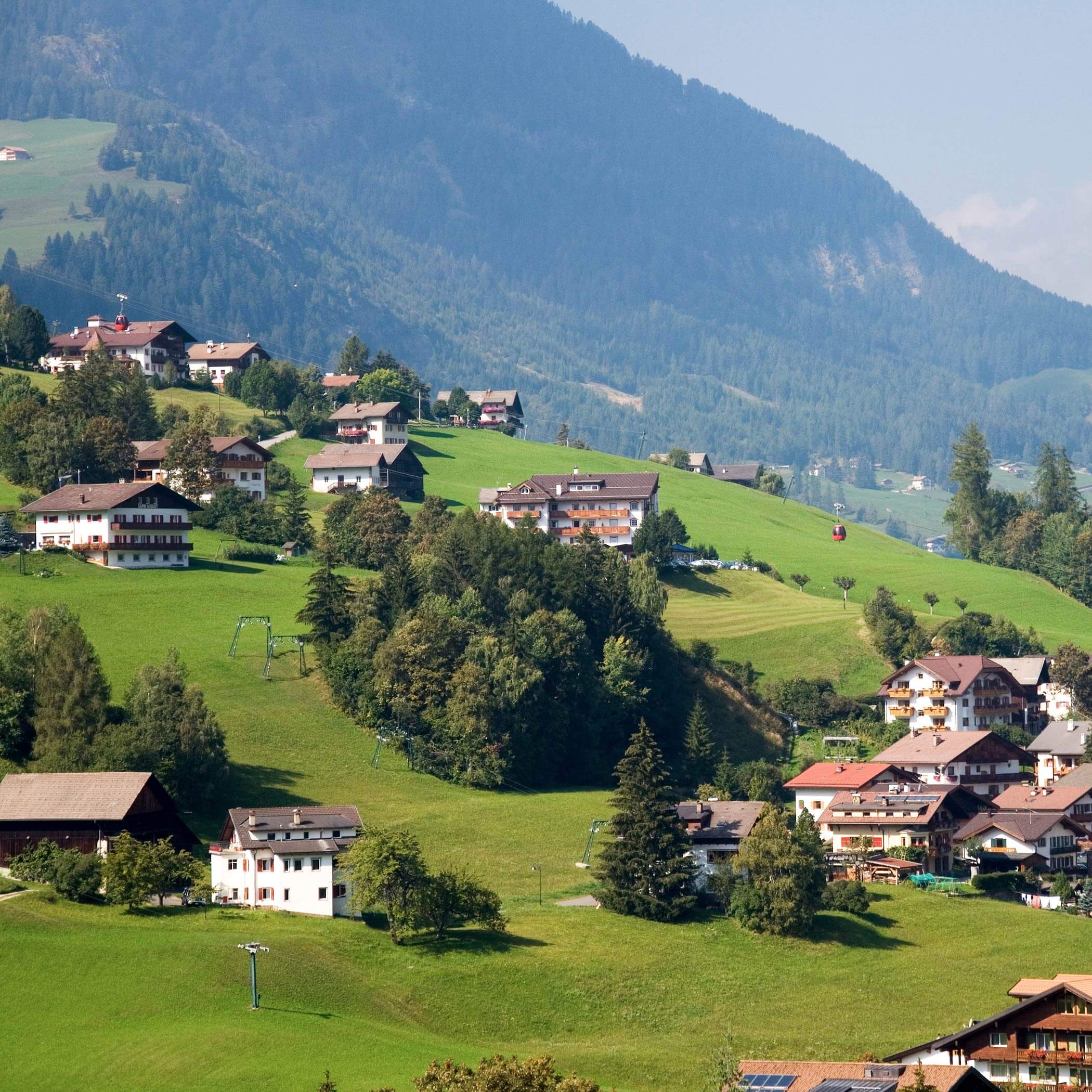 Zentrum von St. Ulrich in Gröden