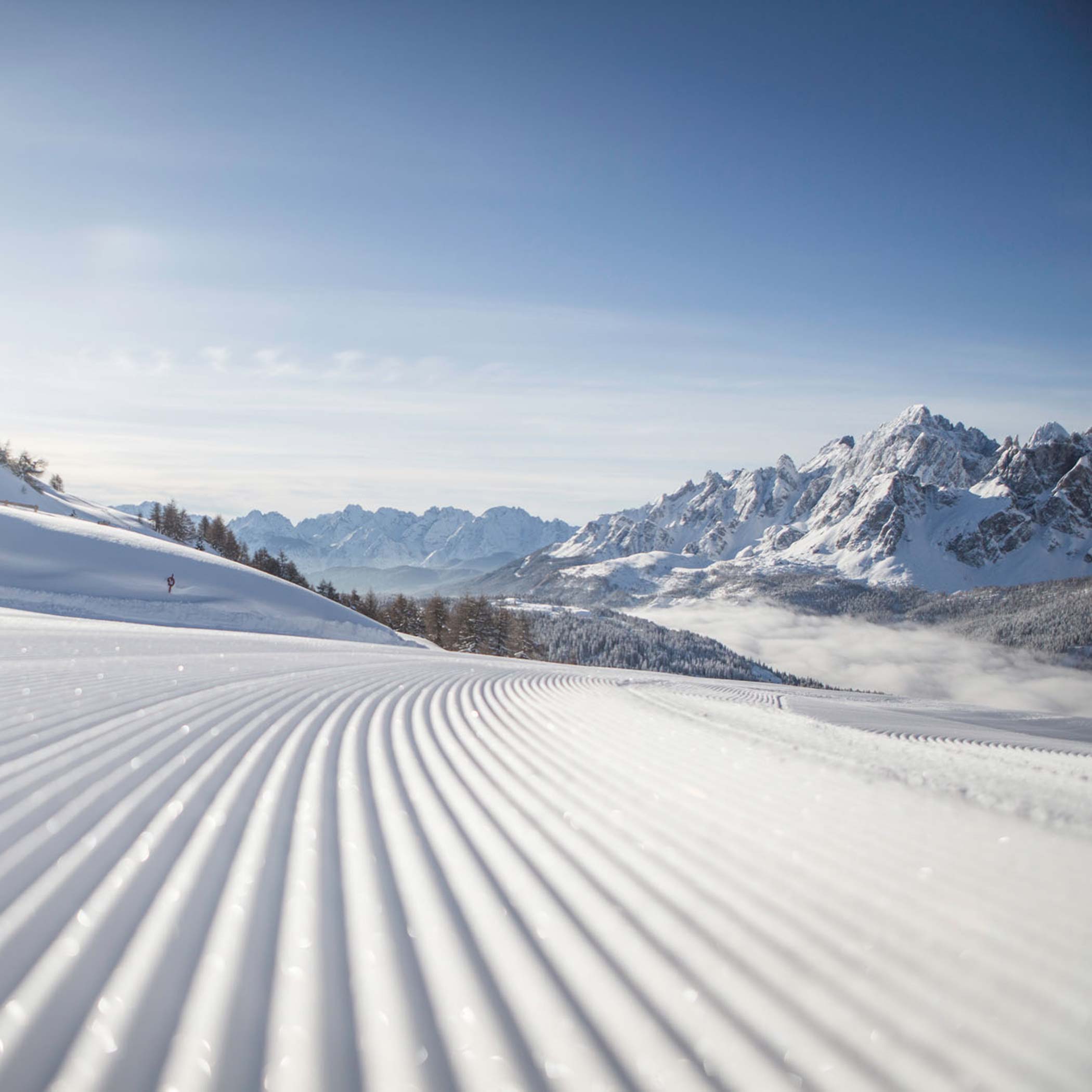 Winterlandschaft im Hochpustertal