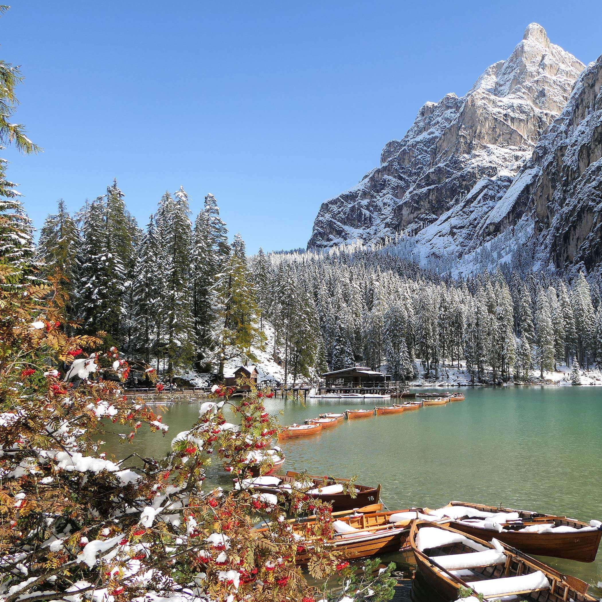 Region Pustertal im Winter