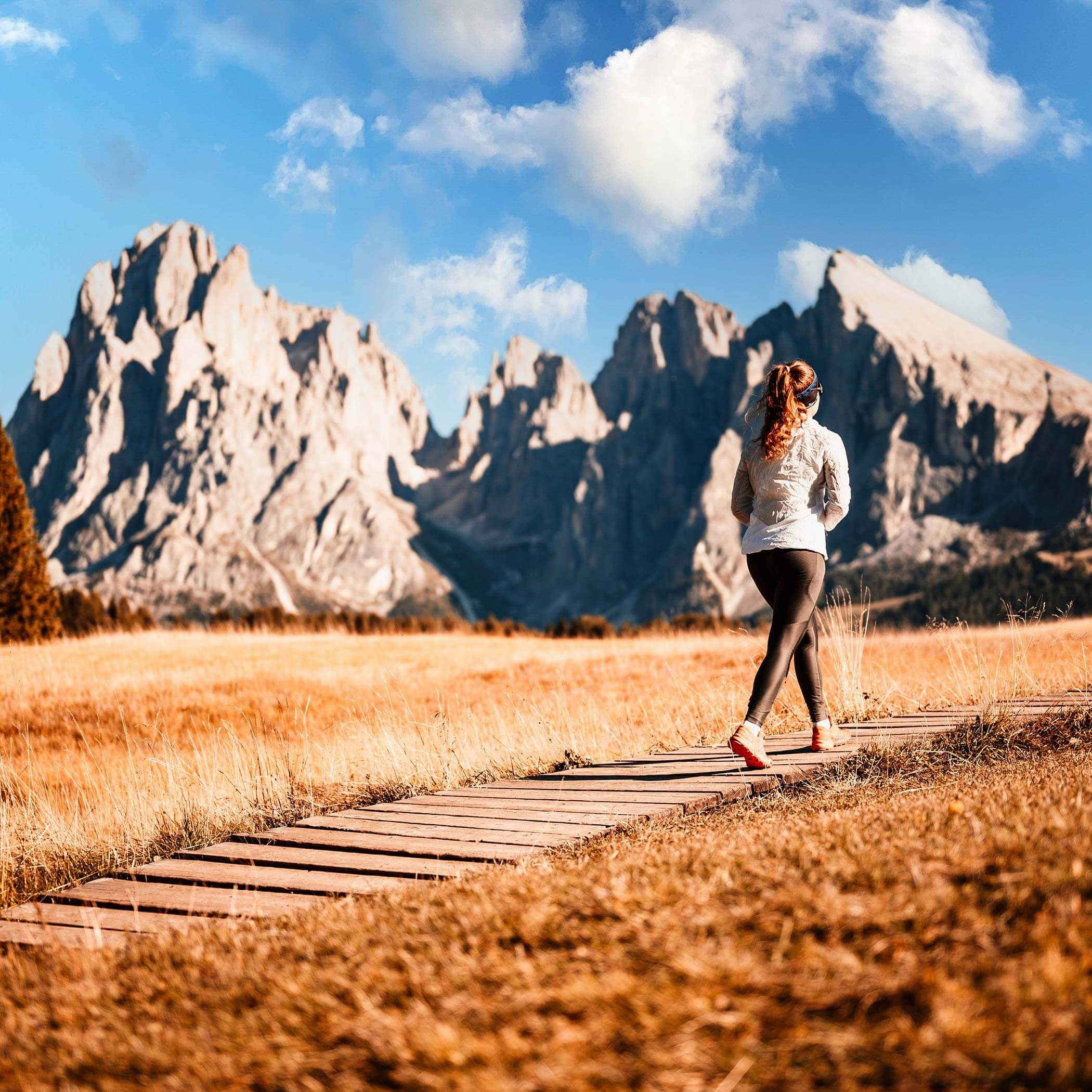 Herbststimmung auf der Seiser Alm
