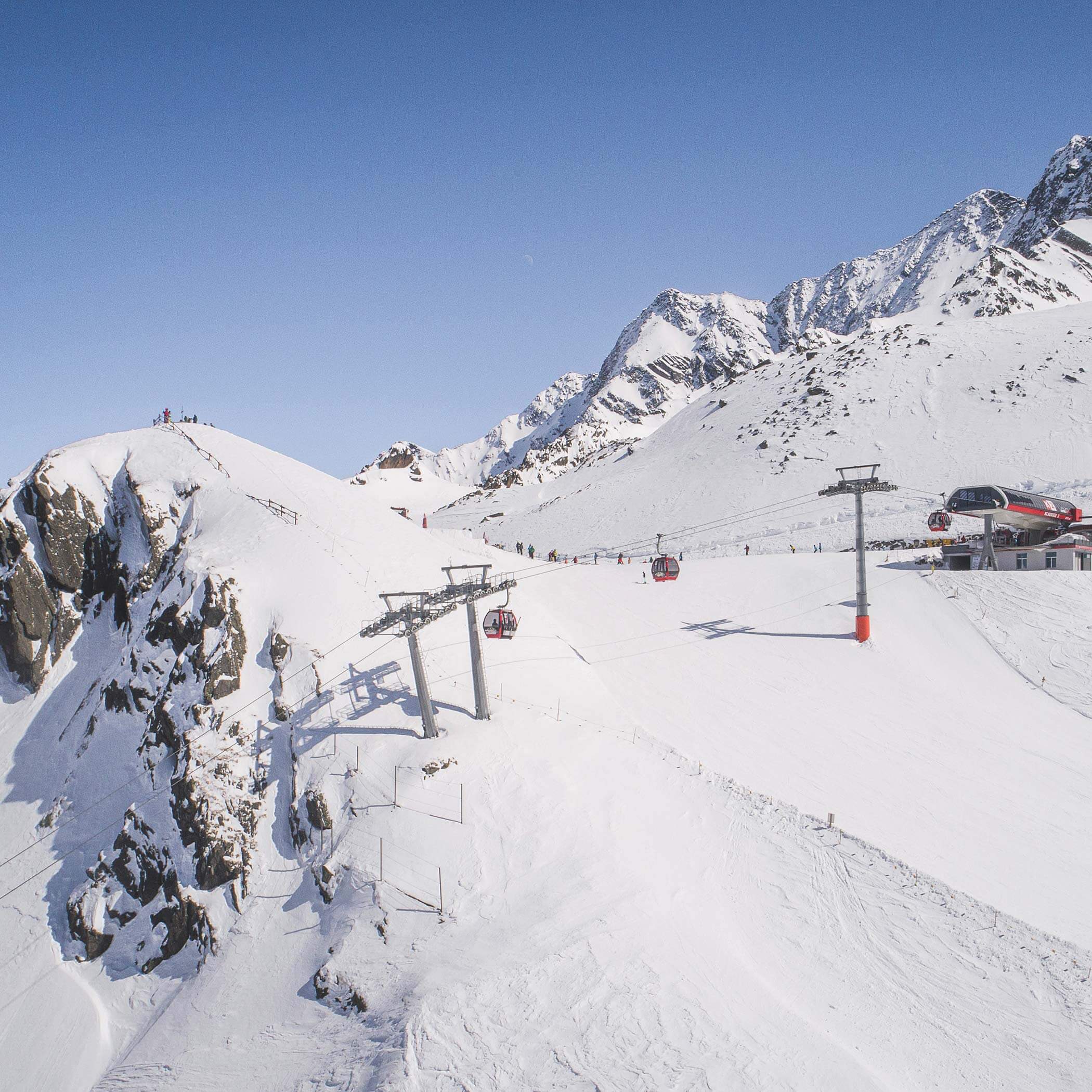 Skifahren im Tauferer Ahrntal