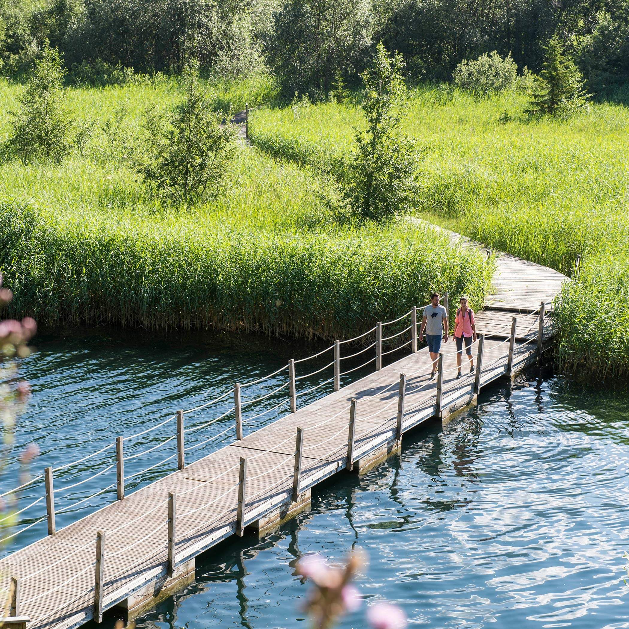 Haidersee in Südtirol