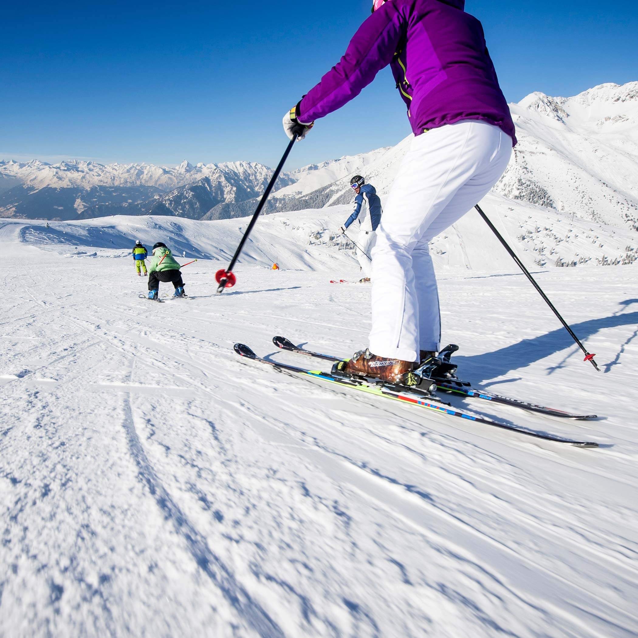 Hotels direkt an der Piste